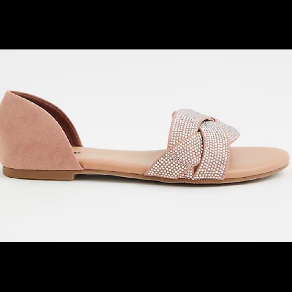 Rhinestone Torrid Flats